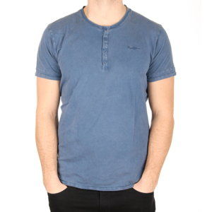 Pepe Jeans pánské modré tričko Davidson - S (580)